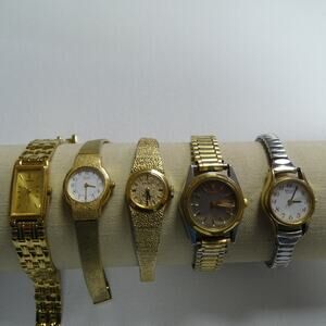 Women Seiko Wrist Watch Lot Quartz Parts Repair